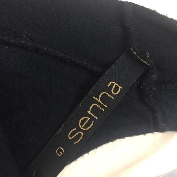 Senha | Black Cutout Top | Sz Large - Picture 5 of 5